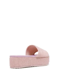 Fashion Therapy Shoes Avery Raffia *FINAL SALE* Pink