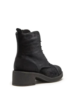 Online Therapy Shoes Axel Boot Velvet Black