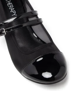 Hot Therapy Shoes Camila Mesh / Patent *FINAL SALE* Black