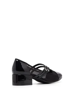 Hot Therapy Shoes Camila Mesh / Patent *FINAL SALE* Black