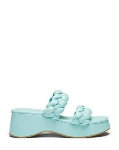 Hot Therapy Shoes Christy Platform Sandal Seafoam