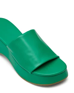 New Therapy Shoes Cindy Platform Sandal Fern Green