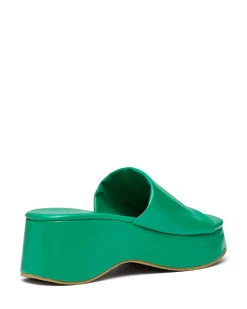 New Therapy Shoes Cindy Platform Sandal Fern Green