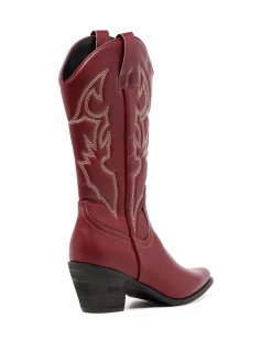 Sale Therapy Shoes Clayton Western Boot - PRE ORDER DUE FOR DISPATCH 1 JANUARY Cherry