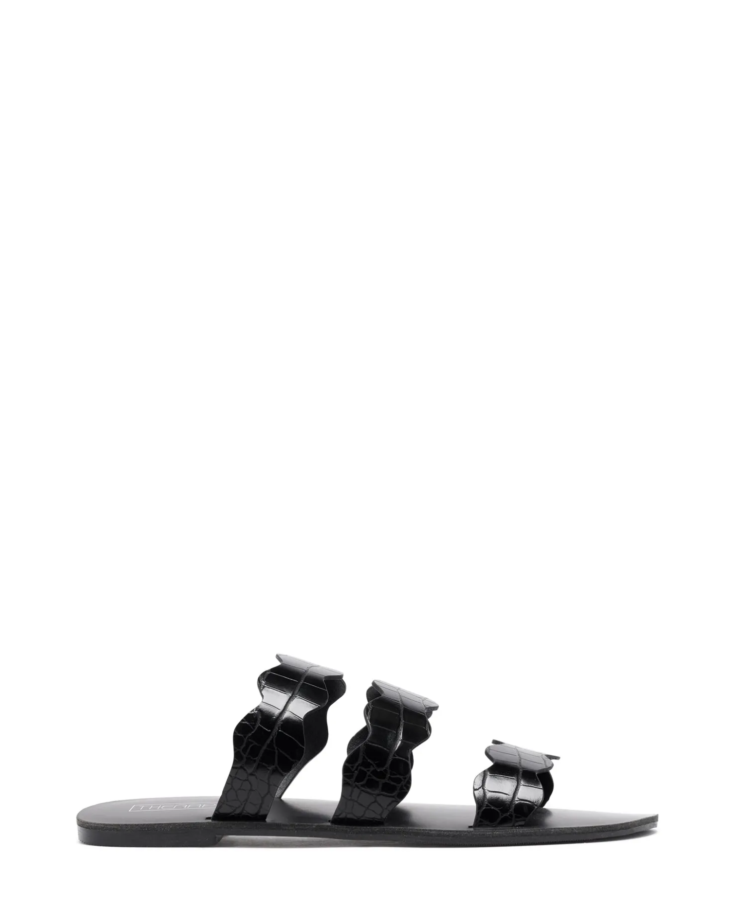 Clearance Therapy Shoes Corbin Croc *FINAL SALE* Black