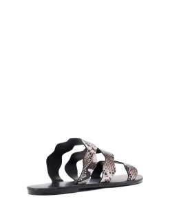 New Therapy Shoes Corbin Black/White *FINAL SALE* Snake