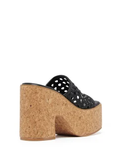 Clearance Therapy Shoes Delirium Raffia *FINAL SALE* Black