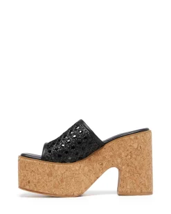Clearance Therapy Shoes Delirium Raffia *FINAL SALE* Black