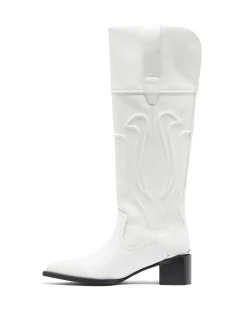 Sale Therapy Shoes Dynasty Tall Boot White