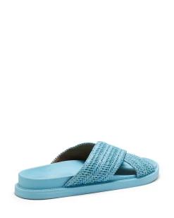 Hot Therapy Shoes Eden Flat Sandal Blue