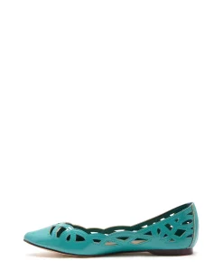 Discount Therapy Shoes Edenn Patent *FINAL SALE* Aqua