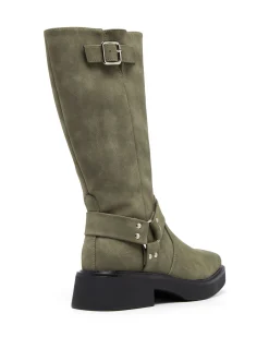 Fashion Therapy Shoes Edge Moto Boot Concrete