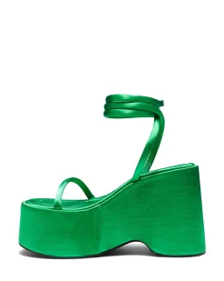 Sale Therapy Shoes Elevate Satin *FINAL SALE* Green