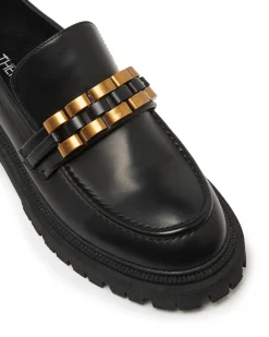 Sale Therapy Shoes Exell Loafer Smooth Black