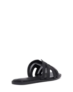 Best Therapy Shoes Gaze Flat Sandal Mesh Black