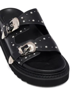 Fashion Therapy Shoes Harli Sandal Smooth Black