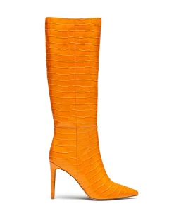 Clearance Therapy Shoes Icon Tall Boot Tangerine Croc Orange