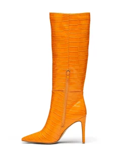 Clearance Therapy Shoes Icon Tall Boot Tangerine Croc Orange