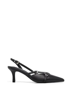 Hot Therapy Shoes Juicy Slingback Pump Black