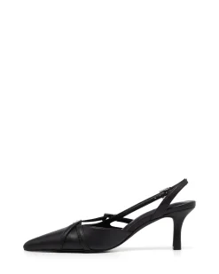 Hot Therapy Shoes Juicy Slingback Pump Black