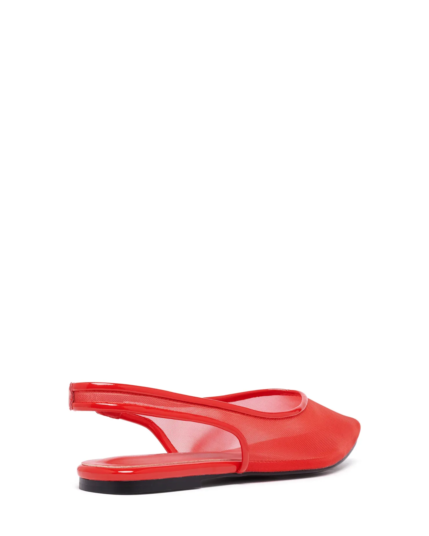 Best Therapy Shoes Lazer Slingback Ballet Flat Patent Red