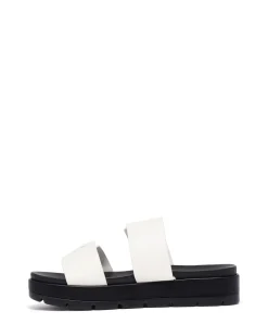 Hot Therapy Shoes Litmus Flatform Sandals White