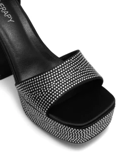 Sale Therapy Shoes Moda Satin *FINAL SALE* Black
