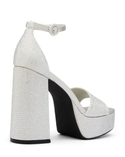 Outlet Therapy Shoes Moda Satin *FINAL SALE* Silver