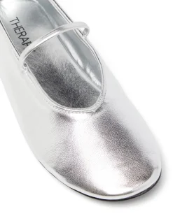 Outlet Therapy Shoes Moncherri Smooth *FINAL SALE* Silver