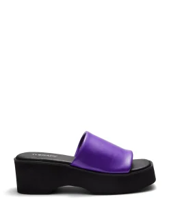 Best Therapy Shoes Naomi Platform Sandal Violet Purple
