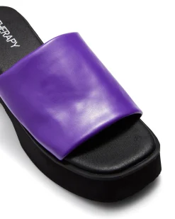 Best Therapy Shoes Naomi Platform Sandal Violet Purple