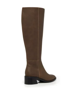 Fashion Therapy Shoes Neva Tall Boot Nubuck Stone