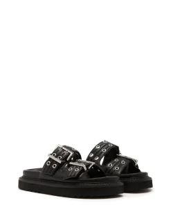 Hot Therapy Shoes Origin Sandal Smooth Black