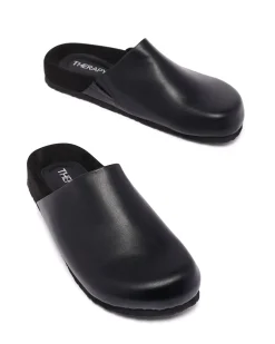Fashion Therapy Shoes Preston Flat Smooth Black