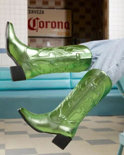 Clearance Therapy Shoes Ranger Metallic *FINAL SALE* Lime