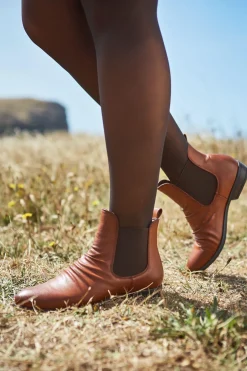 Discount Therapy Shoes Redwood Boot Tan Brown