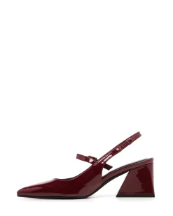 Outlet Therapy Shoes Sharp Pump Patent Cherry