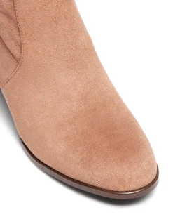 New Therapy Shoes Shrew Tall Boot Taupe Latte