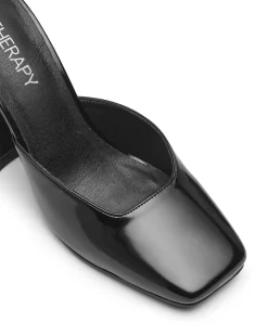 Clearance Therapy Shoes Unmatched Heel Patent Black