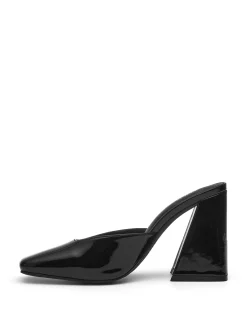 Clearance Therapy Shoes Unmatched Heel Patent Black