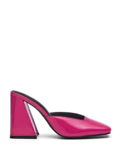 Clearance Therapy Shoes Unmatched Heel Patent Pink