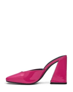 Clearance Therapy Shoes Unmatched Heel Patent Pink