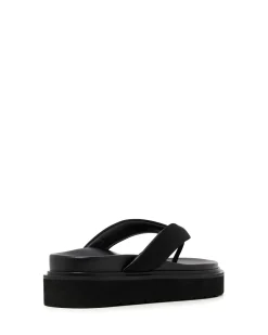 Sale Therapy Shoes Vacay Thong Sandal Lycra Black