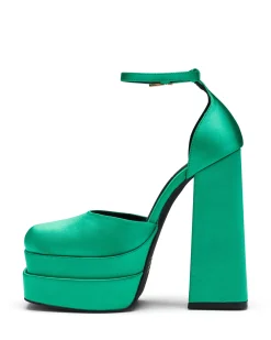 New Therapy Shoes Viva Fern Satin *FINAL SALE* Green